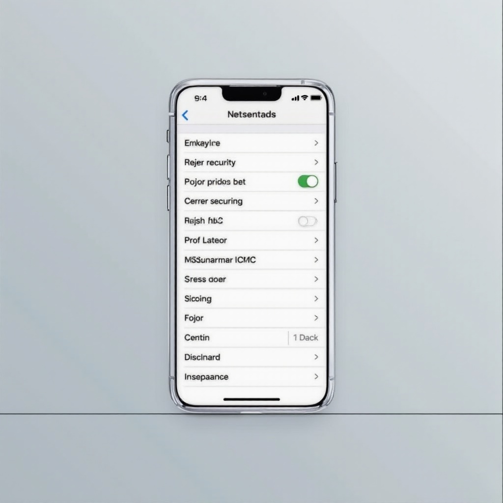 iphone網路設定